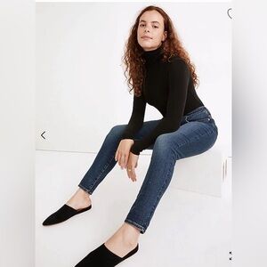 Madewell Curvy High-Rise Skinny Jeans in Lanette Wash NWOT 25